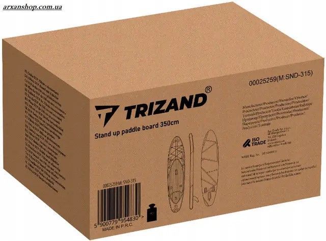Надувна SUP-дошка для плавання 350см Trizand (Польща)  000148 фото
