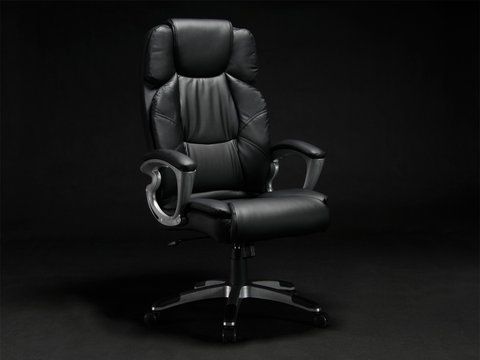 Офісне крісло Hanert Spark Black/крісло Керівника. 000106 фото