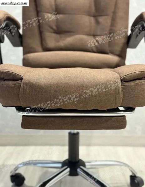 Офисное кресло BOSS Premium тканевое(Коричневое) 000162 фото