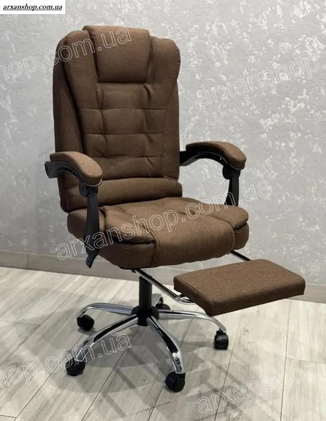 Офисное кресло BOSS Premium тканевое(Коричневое) 000162 фото