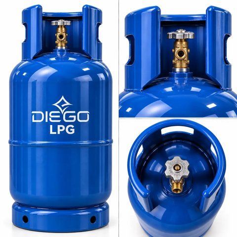 Газовий балон LPG 27л  DIEGO для пропану, бутану та пропан-бутану LPG27 фото