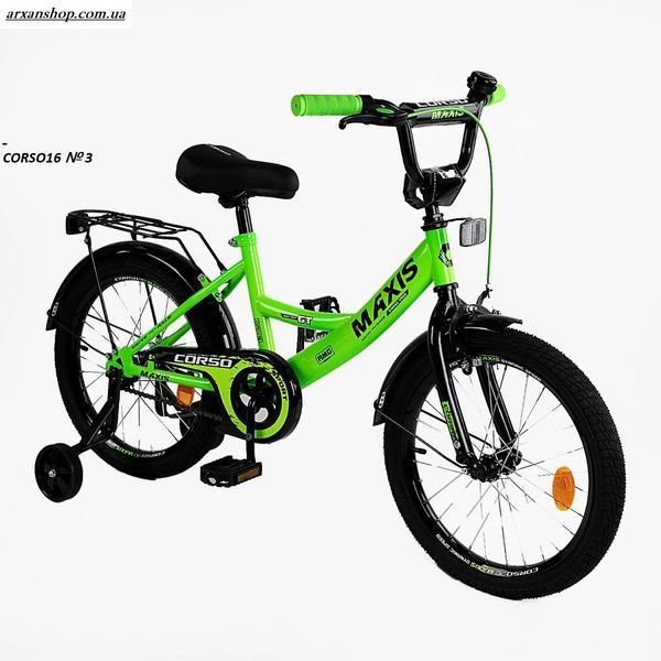 Велосипед 16" дюймов  "CORSO" разные цвета 000114 фото