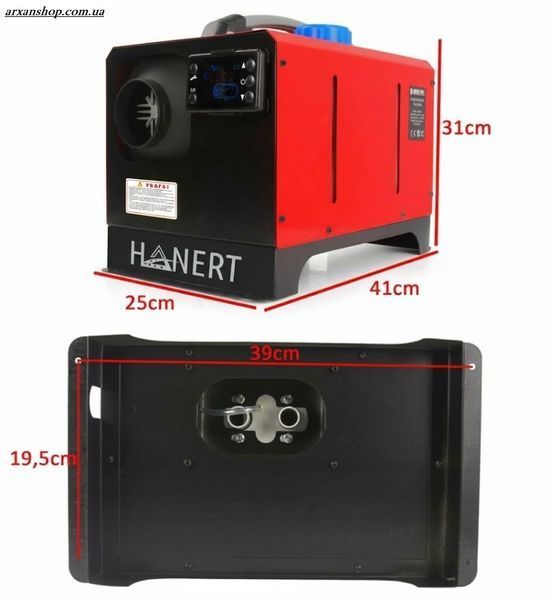 Дизельный обогреватель(Бренд Украины) Hanert Termokraft 8кВт 12V 24V 220V Hnrt_5007 фото