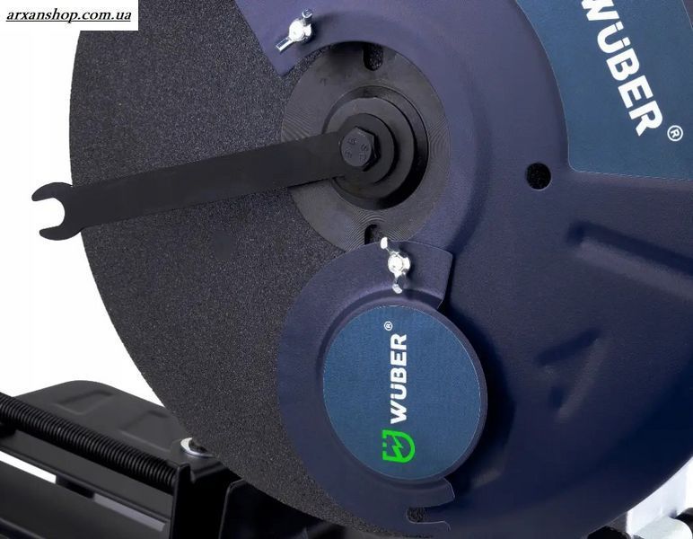 Торцовочная пила по металлу Wuber 2950W + 2 диска 350мм (Польша)  000041 фото