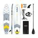 SUP доска 350см Rebel ACTIVE с аксессуарами сапборд 150 кг 350 x 81 х 15 см White 000141 фото 1