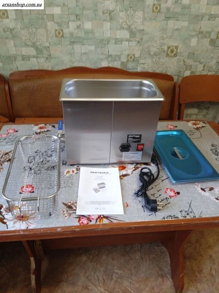 Ультразвуковой очиститель Kraft&Dele KD449(6,5 л). Мойка ультразвуковая. 000069 фото