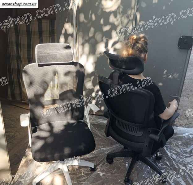 Кресло офисное Diego ErgoFlex черное (премиум качество). ErgoFlex-BB фото