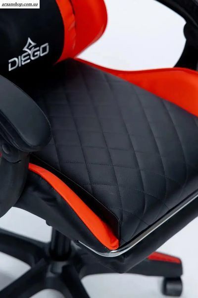 Кресло геймерское DIEGO AERO Black-Red  000093 фото